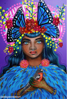 Robyn Healing Goddess ~ Hand Embellished Art Print